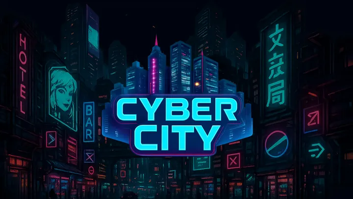 Cyber City game cover artwork
