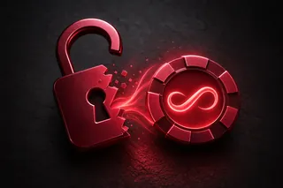 Open lock and free-play chip illustrating free gaming