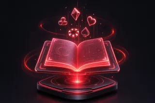 Holographic tutorial book illustrating learning hub